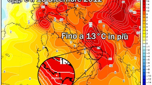 Previsioni per Matera: 14/12 - 16/12/2012